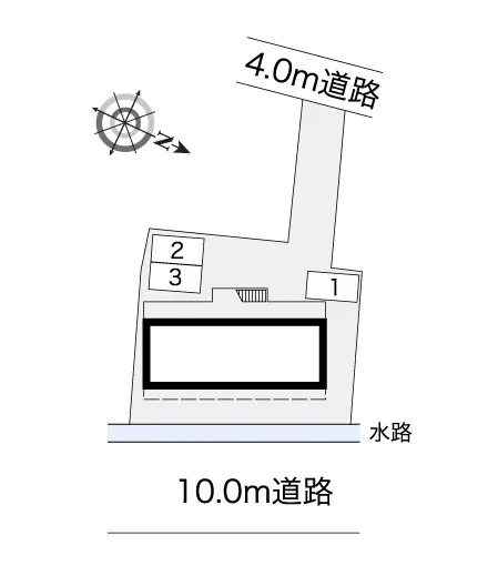 ★手数料０円★葛飾区亀有２丁目　月極駐車場（LP）